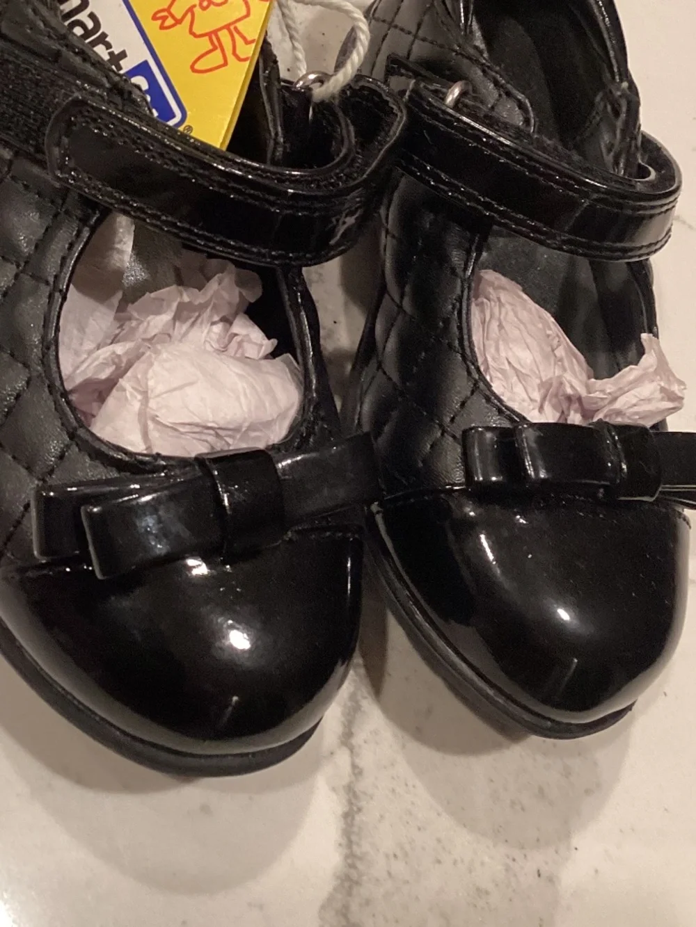 Little Girls Black Mary Jane Shoes